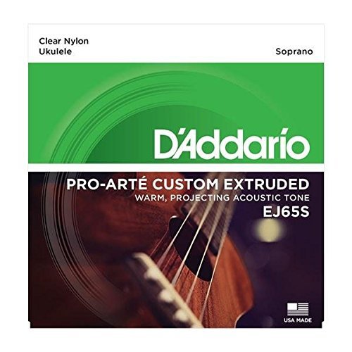 Струны для укулеле D'Addario EJ65S Pro-arte Nylon сопрано