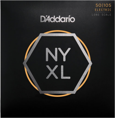 Струны для бас-гитары D'Addario NYXL50105 Long Scale, Medium 50-105 NYXL