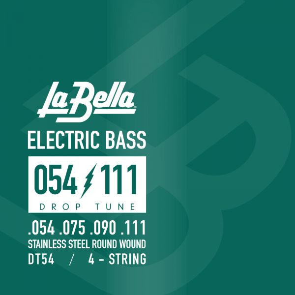 Струны для бас-гитары La Bella DT54 Drop Tune 54-111
