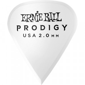 Ernie Ball 9341 Prodigy White Sharp комплект медиаторов, 2 мм, 6 шт