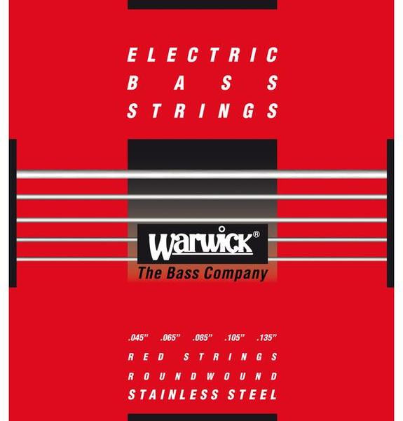 Warwick 42301 M 5 Red Label струны для бас-гитары 45-135, сталь