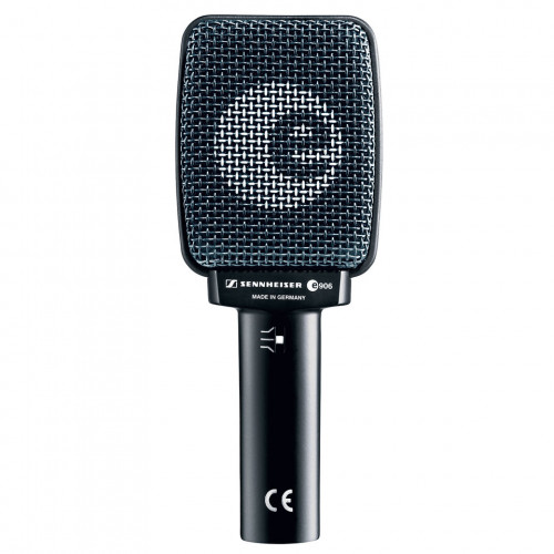 Sennheiser E 906 динамический микрофон озвучивания гитарных усилителей, духовых и ударных инструментов