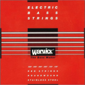 Warwick 42401 M 6 Red Label струны для 6-струнного баса 25-135, сталь