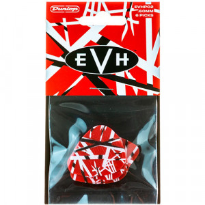 Dunlop EVHP02 Eddie Van Halen Frankenstein (Red) Набор медиаторов