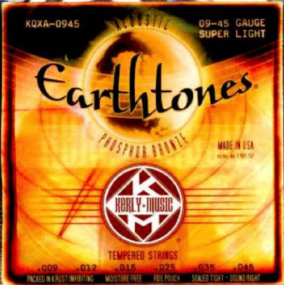 ​Струны для акустической гитары Kerly KQXA-0945 Earthtones Phosphor Bronze Tempered​, 9-45