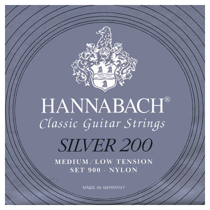 ​Струны для классической гитары Hannabach 900MLT Silver 200 4/4