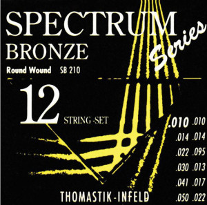 Thomastik Spectrum SB210 струны для 12-ти струнной гитары 10-50, бронза