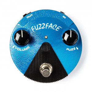 Dunlop FFM1 Silicon Fuzz Face Mini Distortion педаль гитарная фузз
