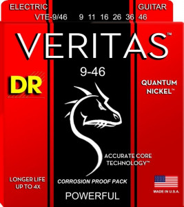DR Strings VTE-9/46 Veritas Quantum Nickel Electric 9-46 струны для электрогитары