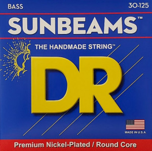 DR NMR6-30 - SUNBEAM™ - струны для 6-струнной бас-гитары, никель, 30 - 125