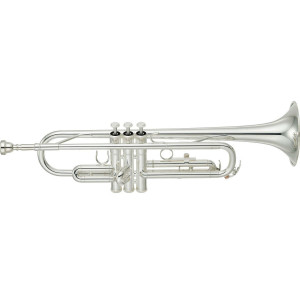 Yamaha YTR-2330S труба Bb стандартная модель, средняя, yellow brass, посеребрение