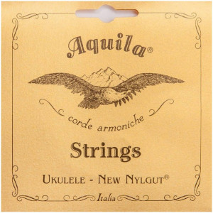 Aquila New Nylgut 15U струны для укулеле тенор (Low A-E-C-G). 4 струна в обмотке