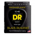 DR Strings BKA-10 Black Beauties 10-48 Lite струны для акустической гитары