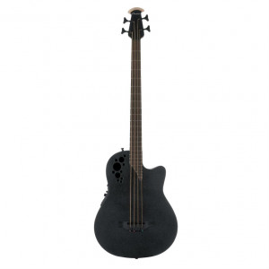 Ovation B778TX-5 Bass Elite T Mid Cutaway Black Textured электроакустическая бас-гитара