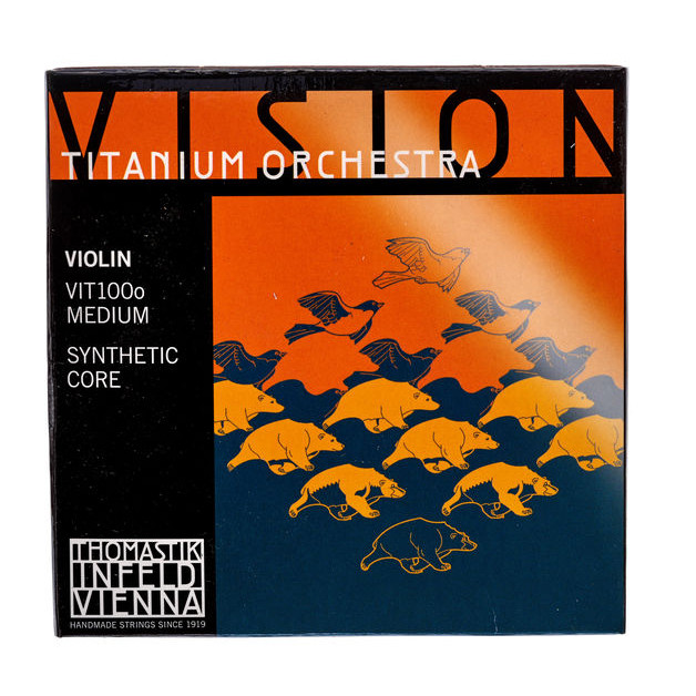 Струны для скрипки Thomastik VIT100o Vision Titanium Orchestra 4/4