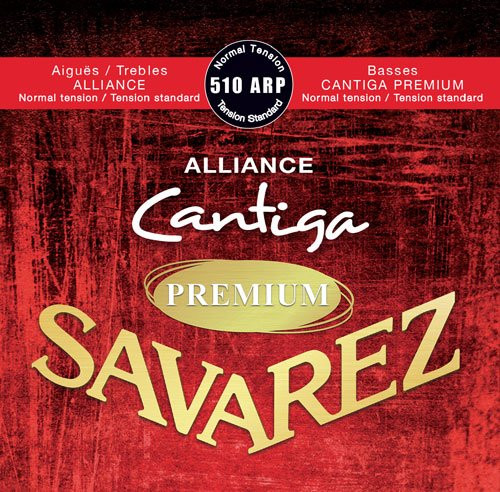 Savarez 510ARP Alliance Cantiga Red Premium Normal Tension струны для классической гитары