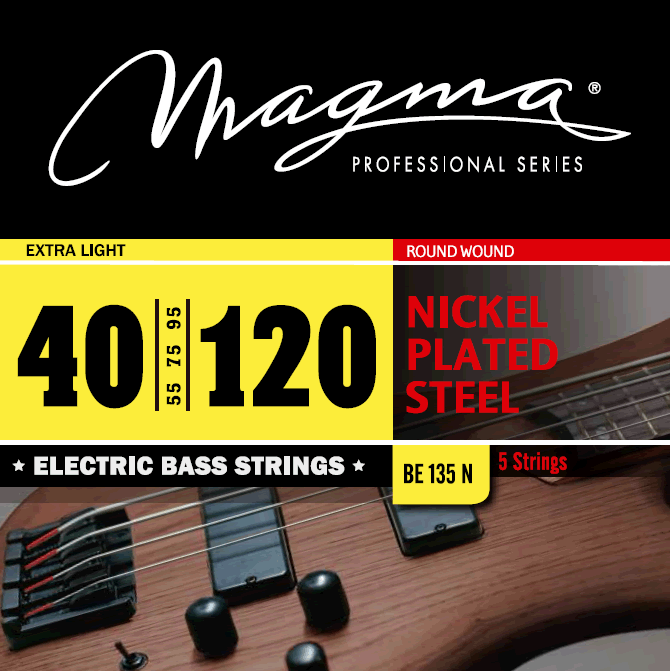 Magma Strings BE135N Струны для 5 струнной бас гитары Low B 40-120