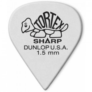 Медиатор Dunlop 412 Tortex Sharp 1,5 мм, 1 шт