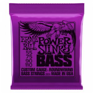 Струны для бас-гитары Ernie Ball 2831 Power Slinky Nickel Wound Bass 55-110