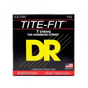 DR LT7-9 Tite-Fit Nickel Plated Electric 9-52 струны для электрогитары