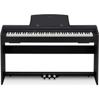 Casio PX-770BK цифровое фортепиано, 88 клавиш, 128 полифония, 19 тембров, 4 хоруса, 4 реверберации