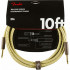 Fender Deluxe 10' Inst Cable TWD инструментальный кабель, твид 3,05 м