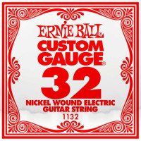 ​Одиночная струна для электрогитары Ernie Ball 1132, Nickel Wound​, 32