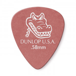 Медиаторы Dunlop 417P.58 Gator Grip 0,58 мм набор из 12 шт