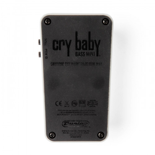 Dunlop CBM105Q Cry Baby Mini Bass Wah эффект гитарный "вау" для бас-гитары