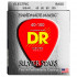 DR SIB-40 - SILVER STARS™ - струны для 4-струнной бас-гитары, прозрачное покрытие, посеребрёные, 40 - 100