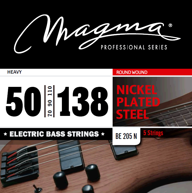 Magma Strings BE205N струны для 5-струнной бас гитары Low B 50-138