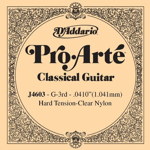 Одиночная струна для классической гитары D'Addario J4603 Pro-Arte Nylon 3 G/соль