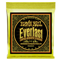 Струны для акустической гитары Ernie Ball 13-56 2554 Everlast Medium Coated 80/20 Bronze
