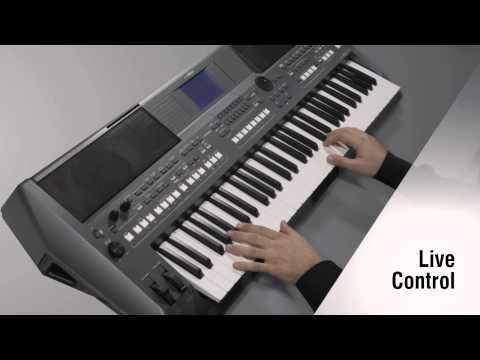 Yamaha PSR-S670 синтезатор с автоаккомпанементом, 61 клавиша, 128 полифония, 230 стилей 930 тембров Видео