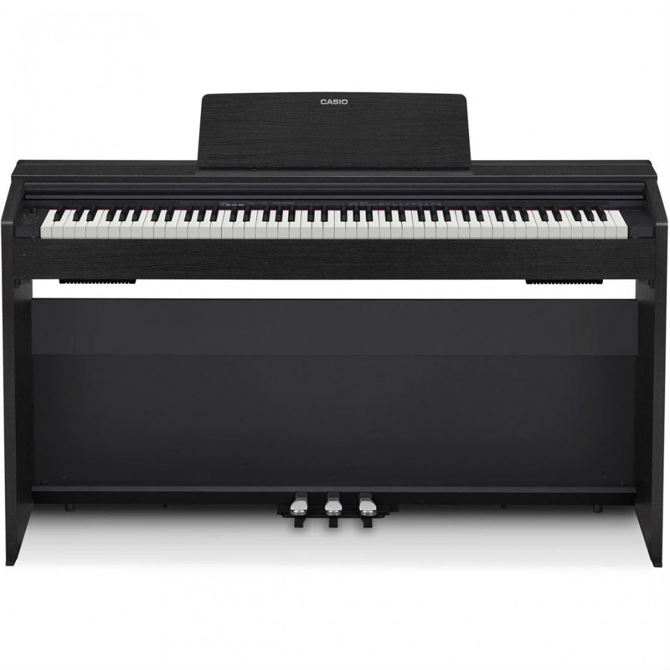 Casio PX-870BK цифровое фортепиано, 88 клавиш, 256 полифония, 19 тембров, 4 хоруса, 4 акустики зала