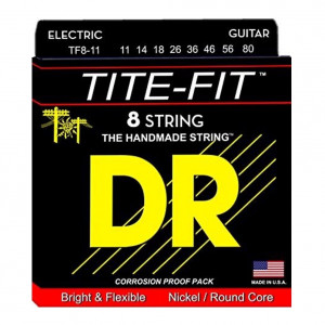 DR TF8-11 Tite-Fit Nickel Plated Electric 11-80 струны для электрогитары