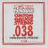 Ernie Ball 1238 струна для электро и акустических гитар, калибр .038