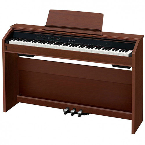 Casio PX-870BN цифровое фортепиано, 88 клавиш, 256 полифония, 19 тембров, 4 хоруса, 4 акустики зала
