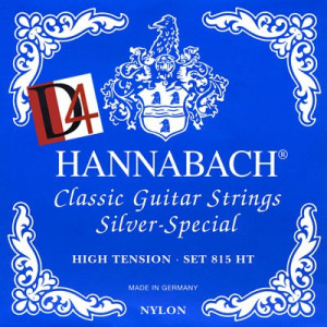 Hannabach 815HTDurable Silver Special комплект струн для классической гитары