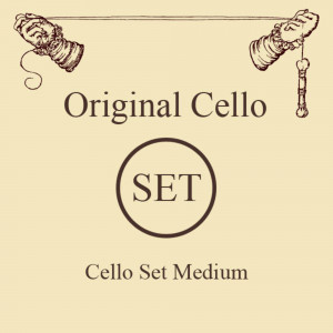 Larsen Original Cello Medium струны для виолончели 4/4, среднее натяжение