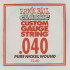 Ernie Ball 1240 струна для электро и акустических гитар, калибр .040
