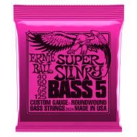 Ernie Ball 2824 Super Slinky Nickel Wound Bass 40-125 струны для 5-ти струнной бас-гитары
