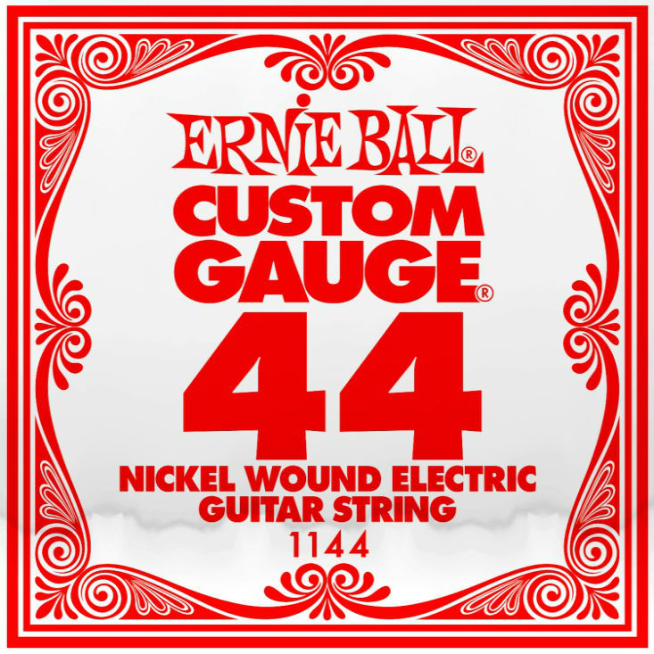 ​Одиночная струна для электрогитары Ernie Ball 1144, Nickel Wound​, 44