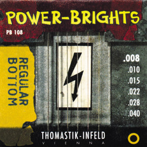 Thomastik Power Brights PB108 струны для электрогитары 8-40