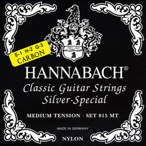 Hannabach 815MTC7S комплект струн для 7-струнной классической гитары