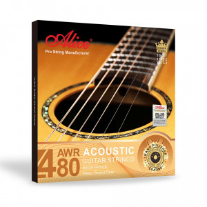Alice AWR480-L комплект струн для акустической гитары (12-53)