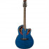 Ovation CE44P-8TQ Celebrity Elite Plus Mid Cutaway Trans Blue Quilt Maple гитара