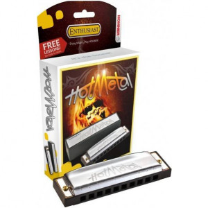 Hohner Hot Metal F губная гармоника диатоническая