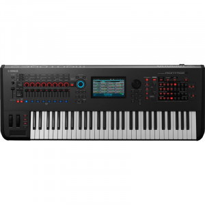 Yamaha MONTAGE6 синтезатор рабочая станция, 61 клавиша, FSX, 7" TFT цветной широкий VGA LCD сенсорный