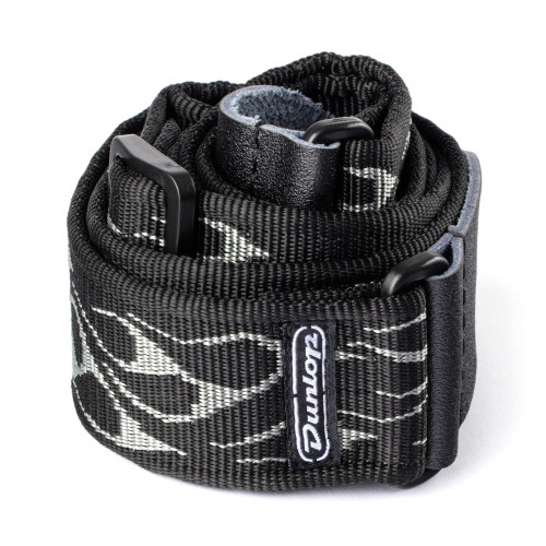 Dunlop D38-11GY Flambe Gray 2" ремень гитарный